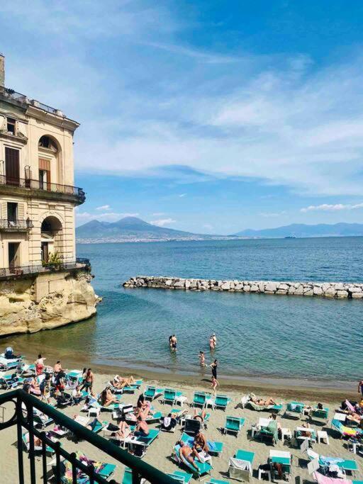 Il Richiamo Del Mare Villa Napoli Bagian luar foto